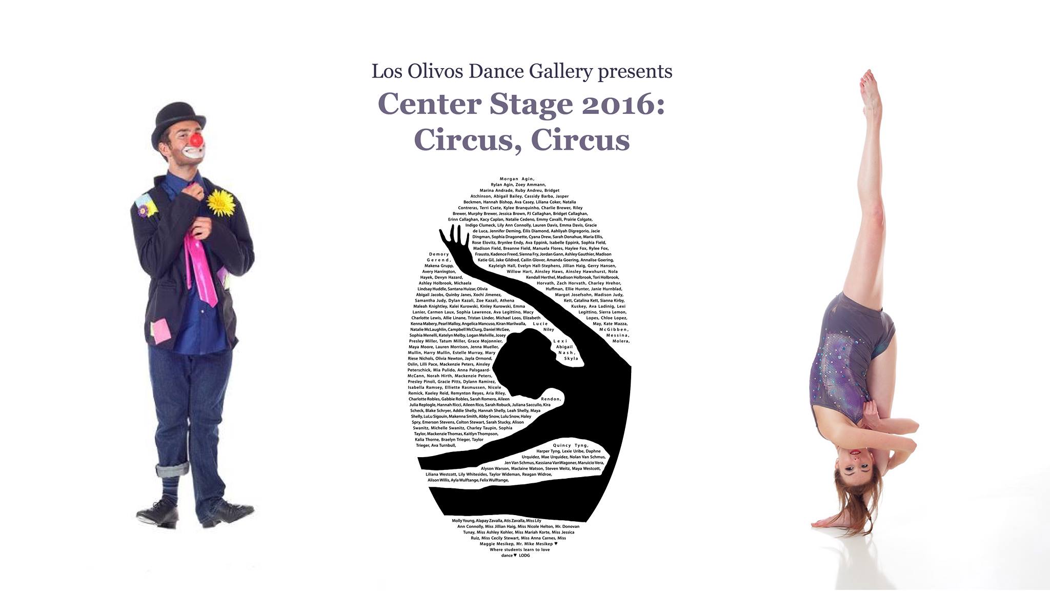 Los Olivos Dance Gallery Center Stage