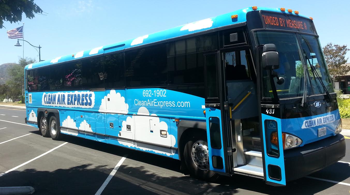 Free ride from Clean Air Express in the Santa Ynez Valley on July 16