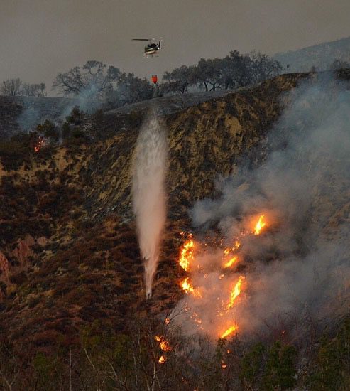 Rey Fire up to more than 10,000 acres