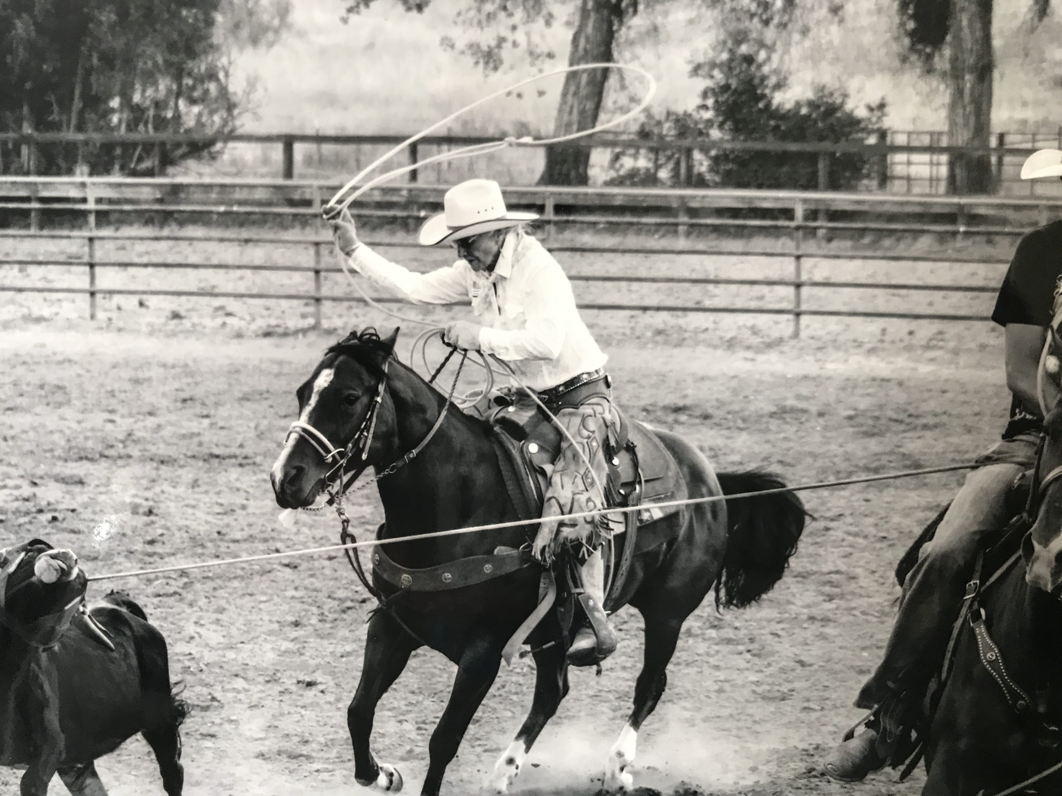 Local cowgirl Audrey Griffin, 80, has displayed toughness, courage her entire life