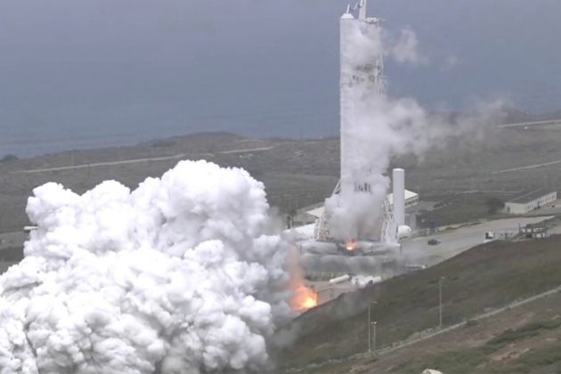 Falcon 9 Rocket On Track Toward Thursday Launch from Vandenberg Air Force Base
