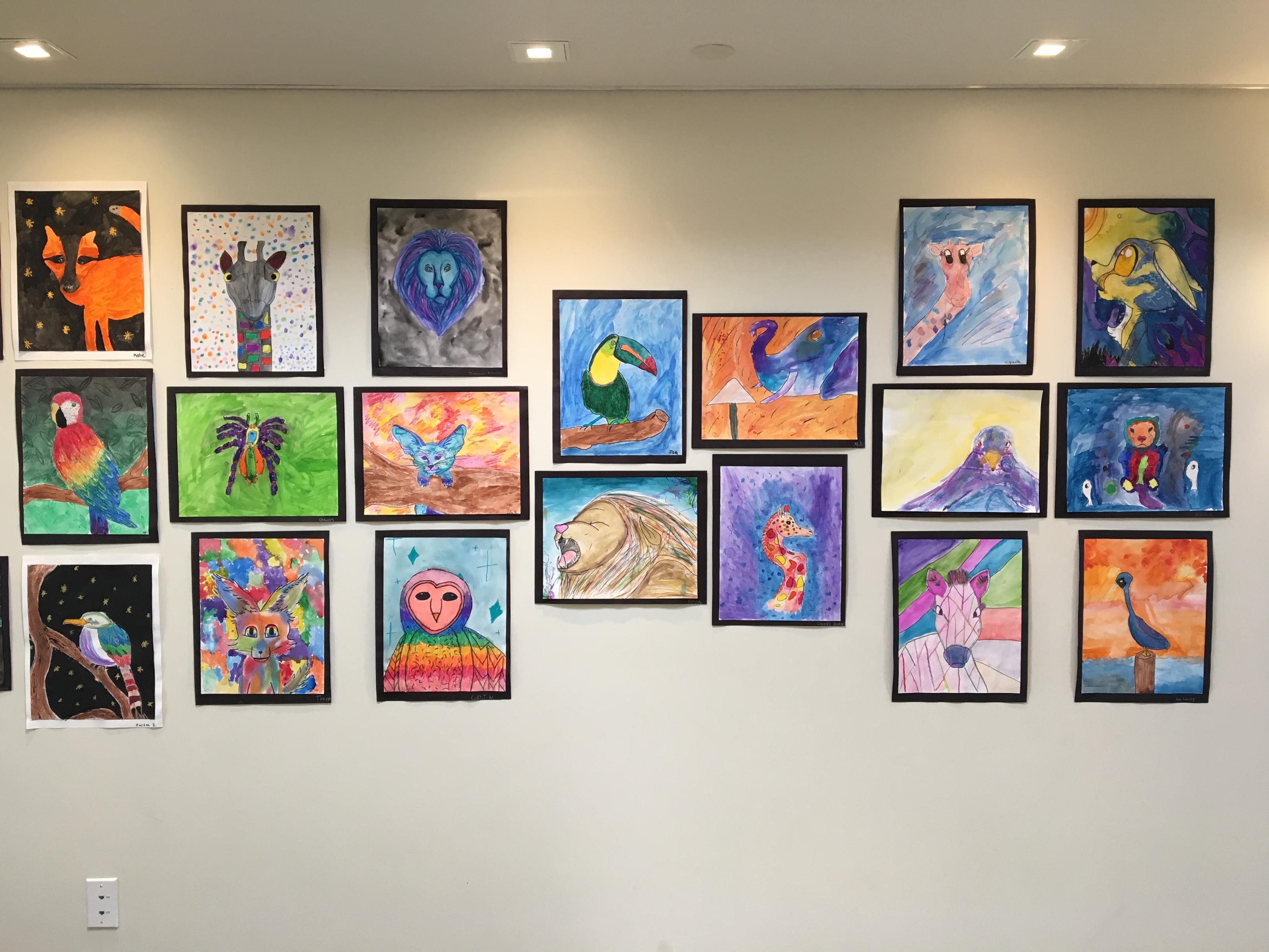Wildling Museum Takes Student Art to the Zoo