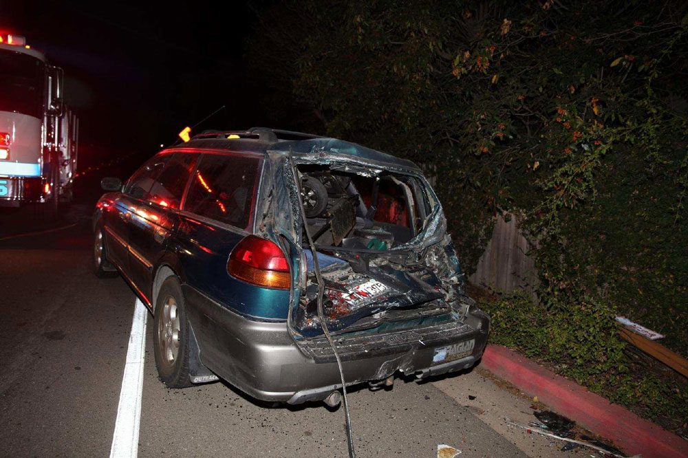 Solvang Man Jailed on DUI Charges After Pickup Slams Into Parked Vehicles