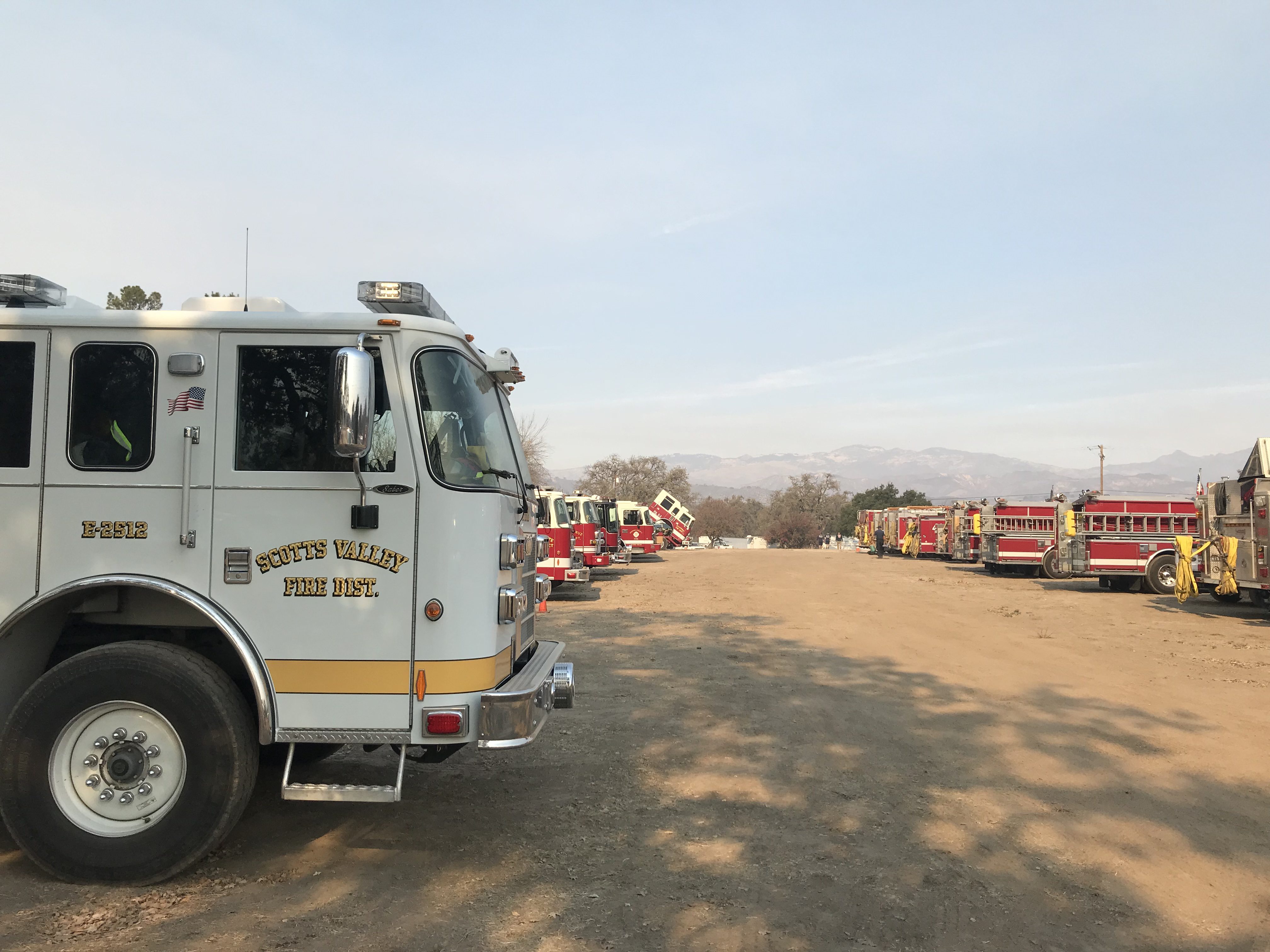 Fire crews stage at Cachuma Lake, school canceled for many SYV districts