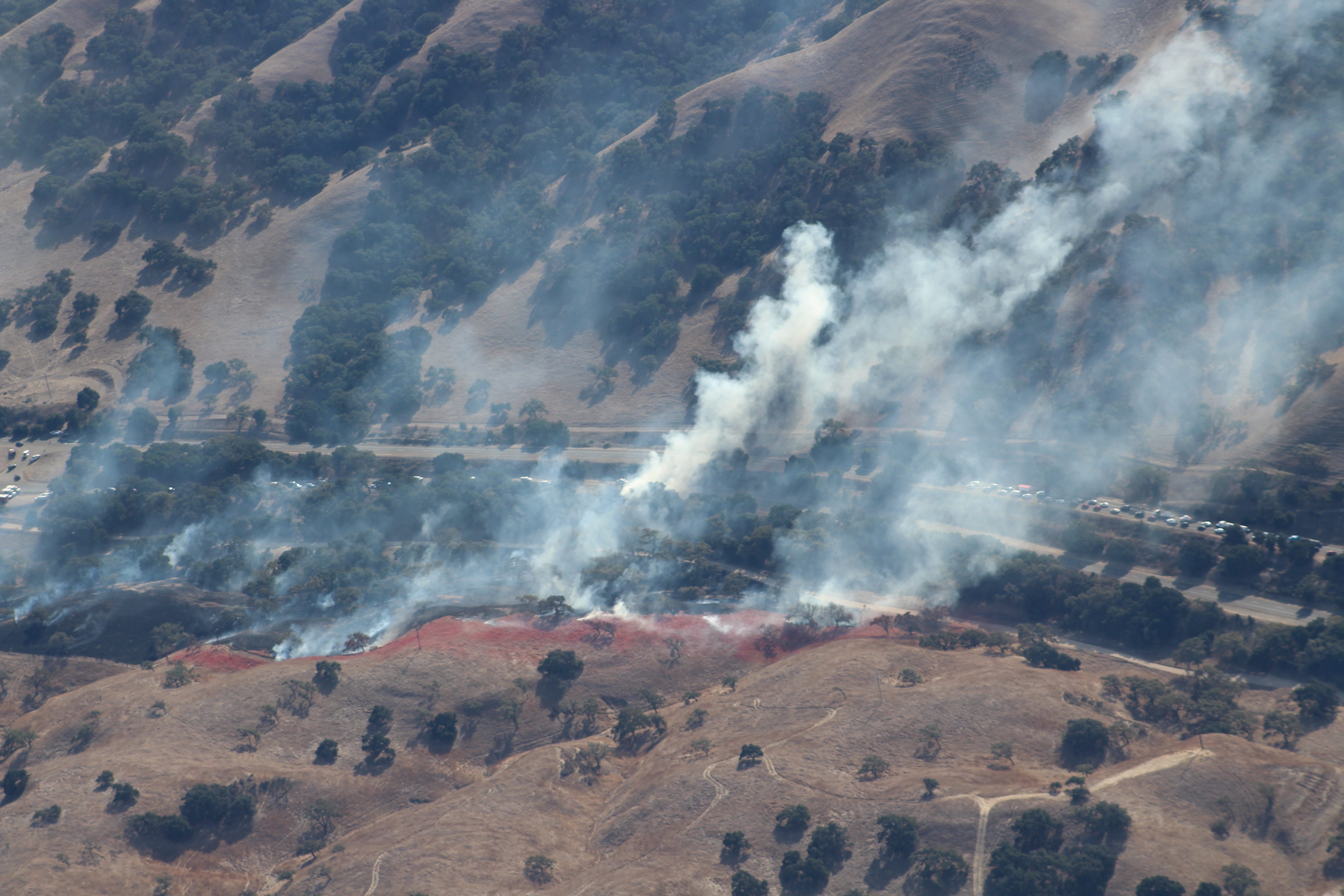 Woodchopper fires burning near Los Alamos