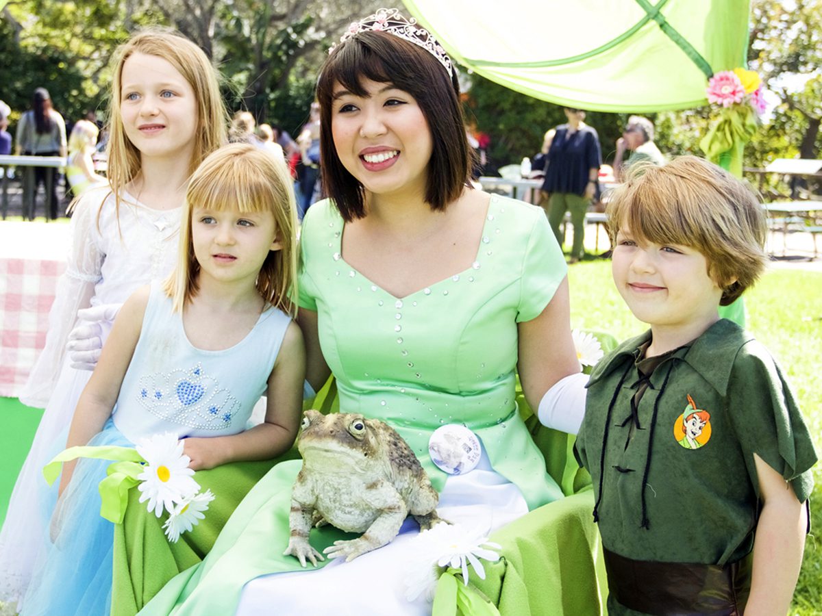 Princess Weekend raises the scepter for frog conservation