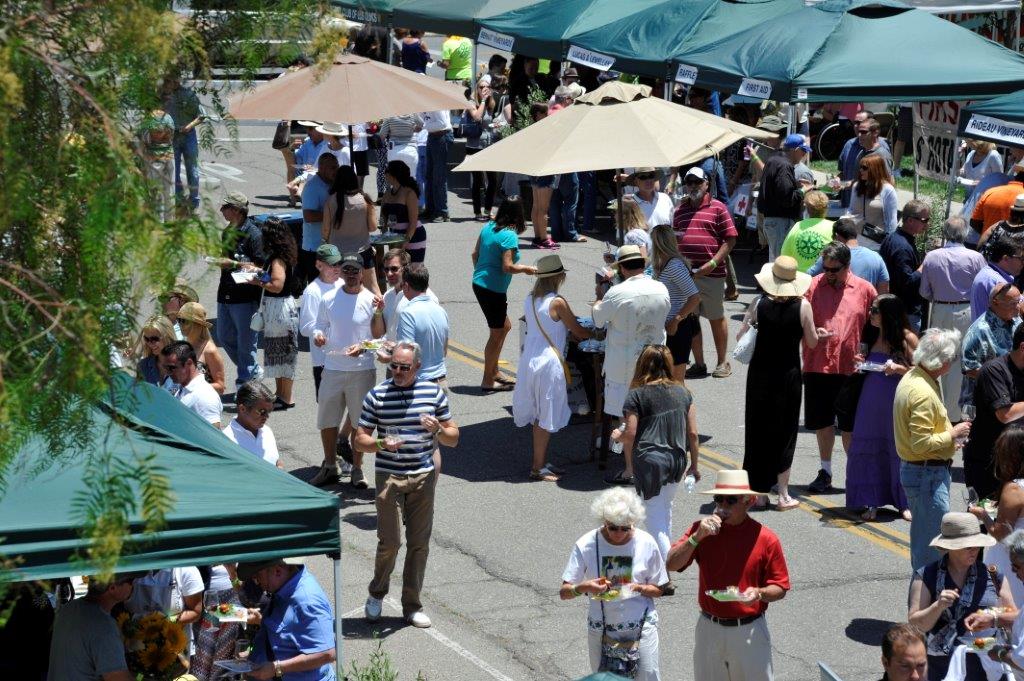 Festival features wine, jazz — and food