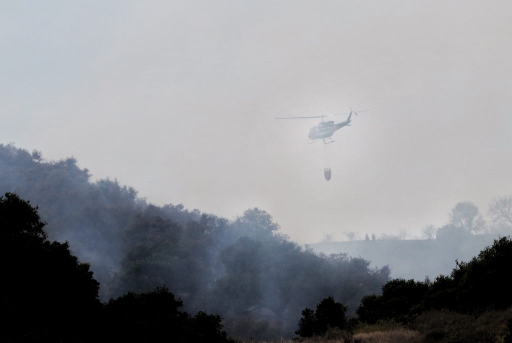 Quick response saves ranch houses from Cruces Fire - Santa Ynez Valley Star