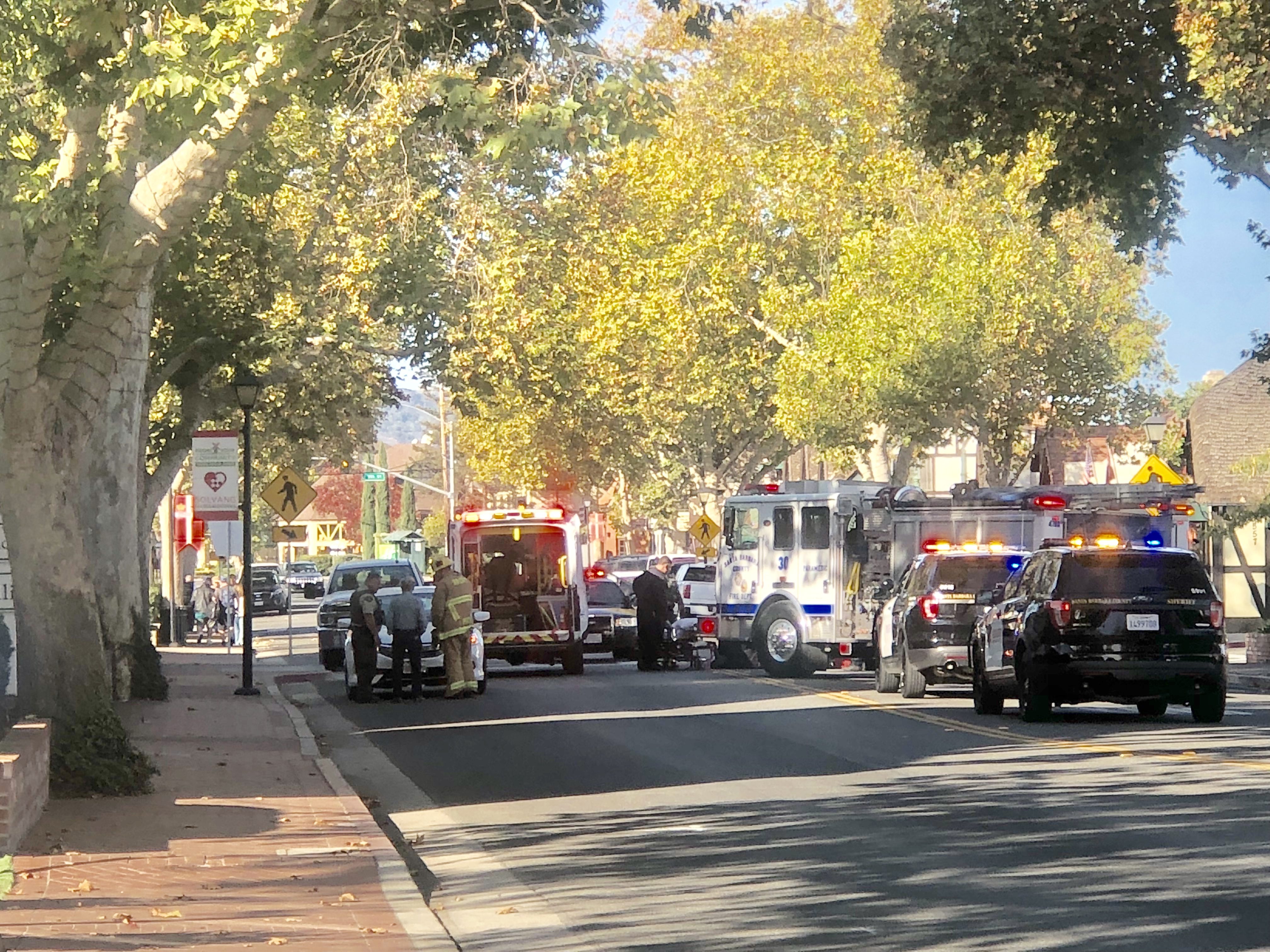 70 year-old woman struck in crosswalk in Solvang, suffers serious injuries