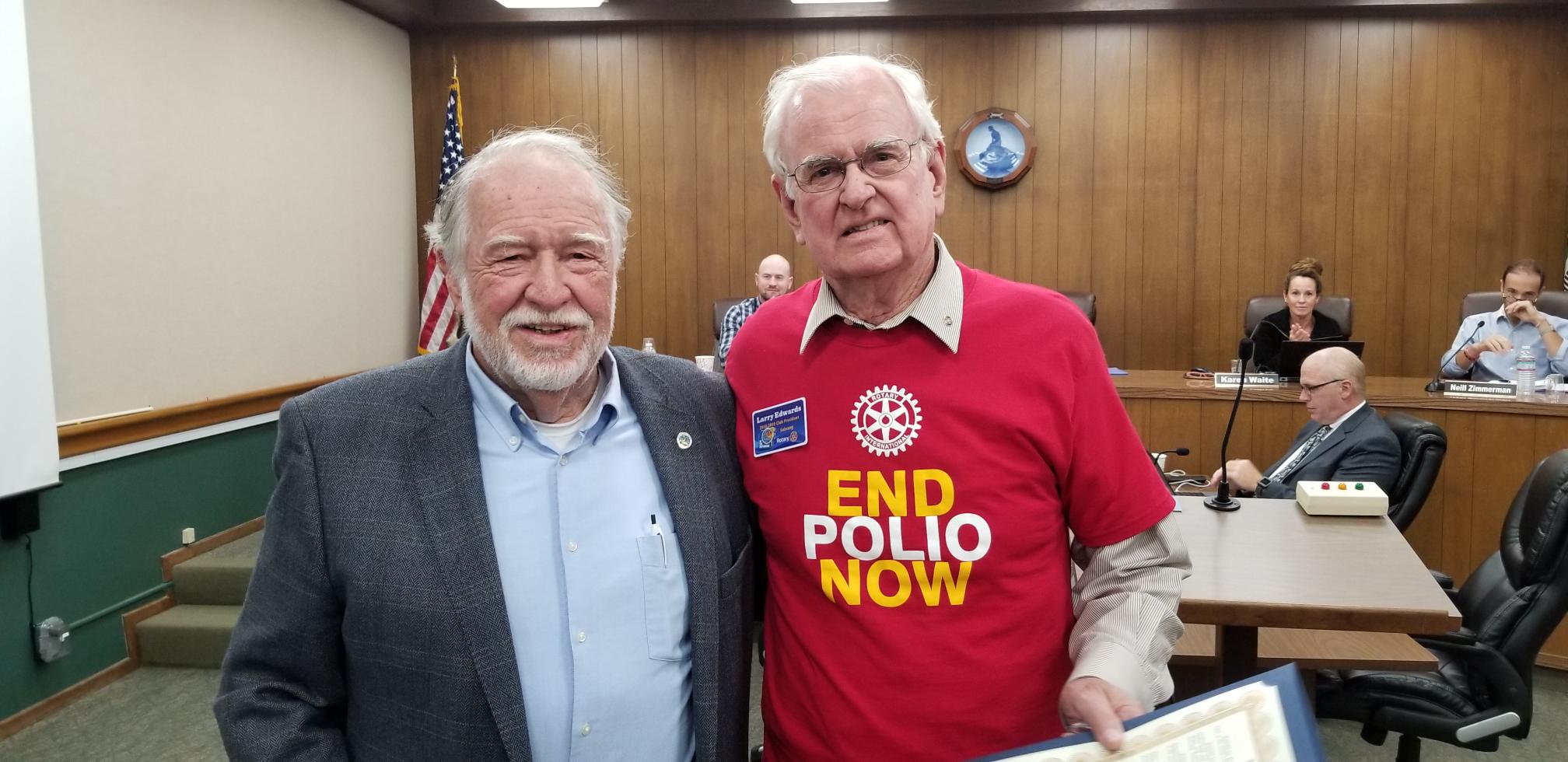 Solvang Rotary Club marks World Polio Day