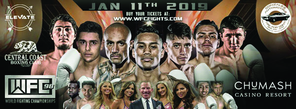 WFC boxing returning to casino Jan. 11