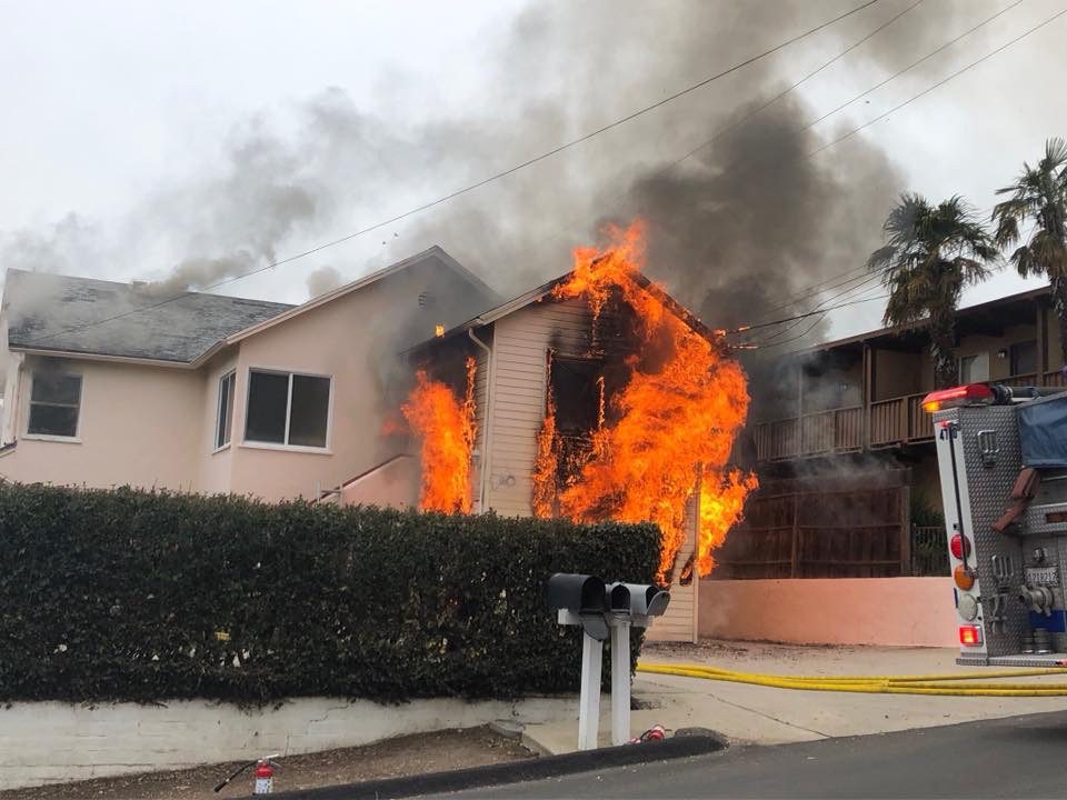 Discarded Smoking Materials Blamed for Solvang Structure Fire