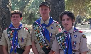boy scout eagle badges