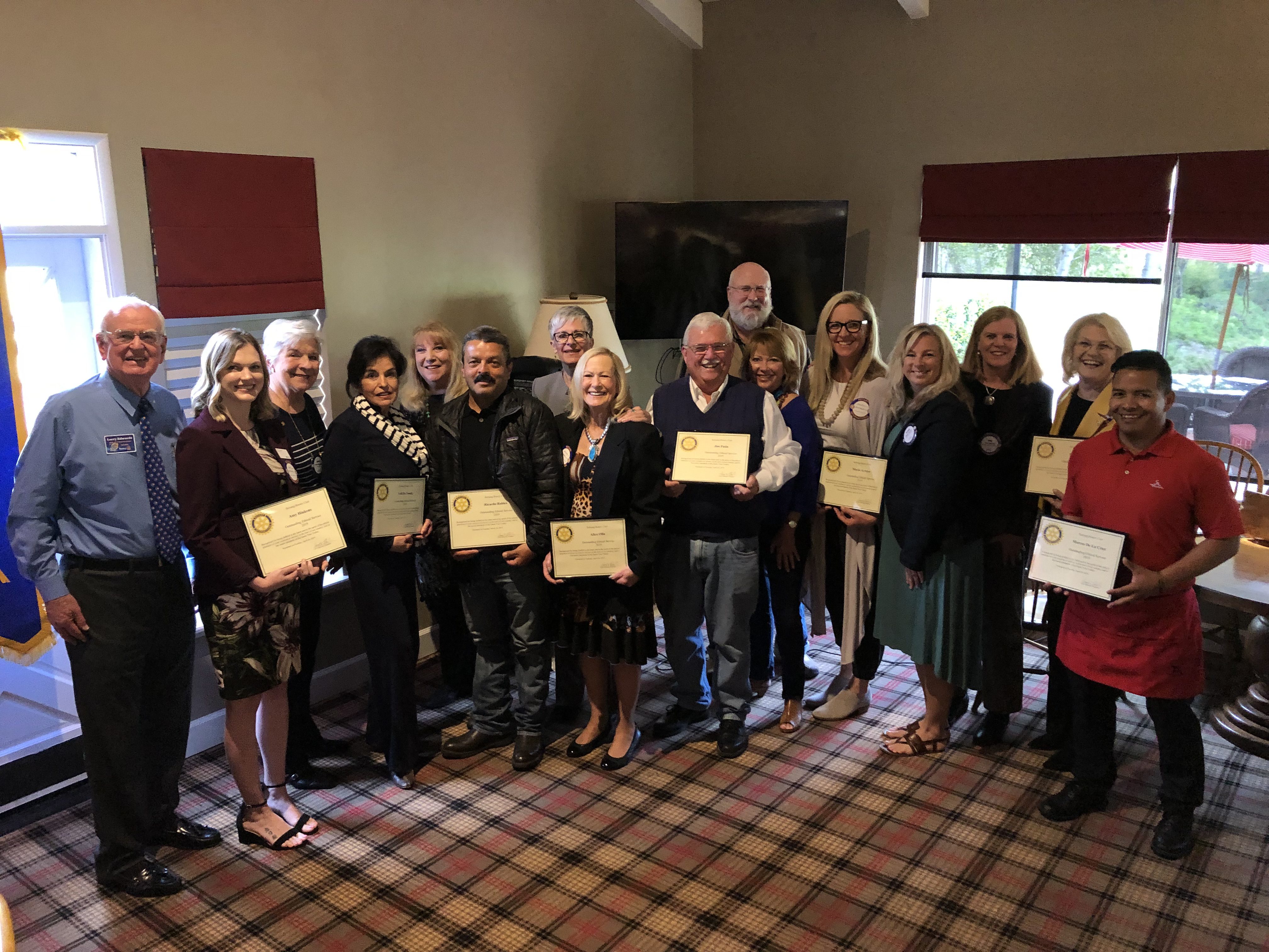 Solvang Rotary gives Ethical Service Awards