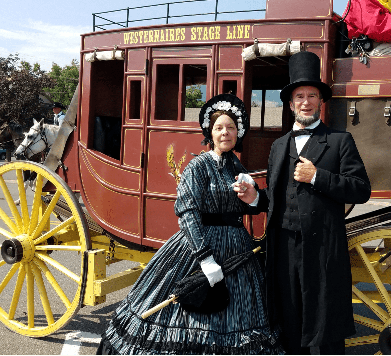 On The Campaign Trail with President and Mrs. Abraham Lincoln