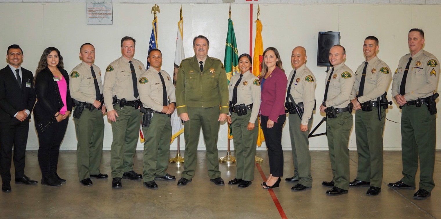 Sheriff honors new employees and those promoted