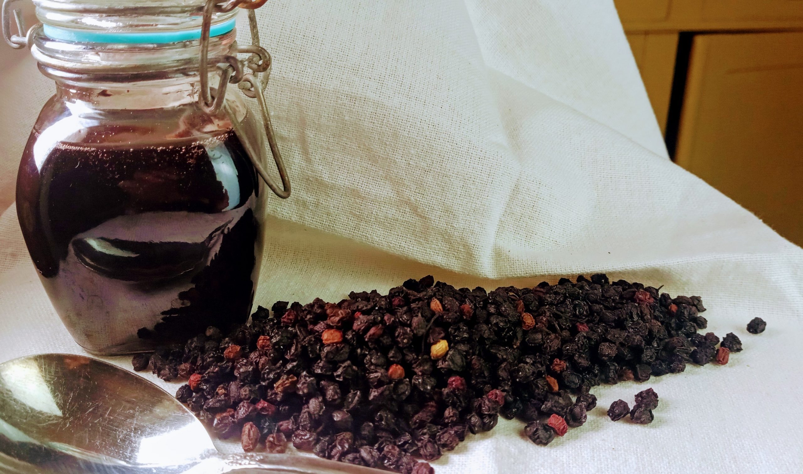 Elderberry syrup every day can keep cold away