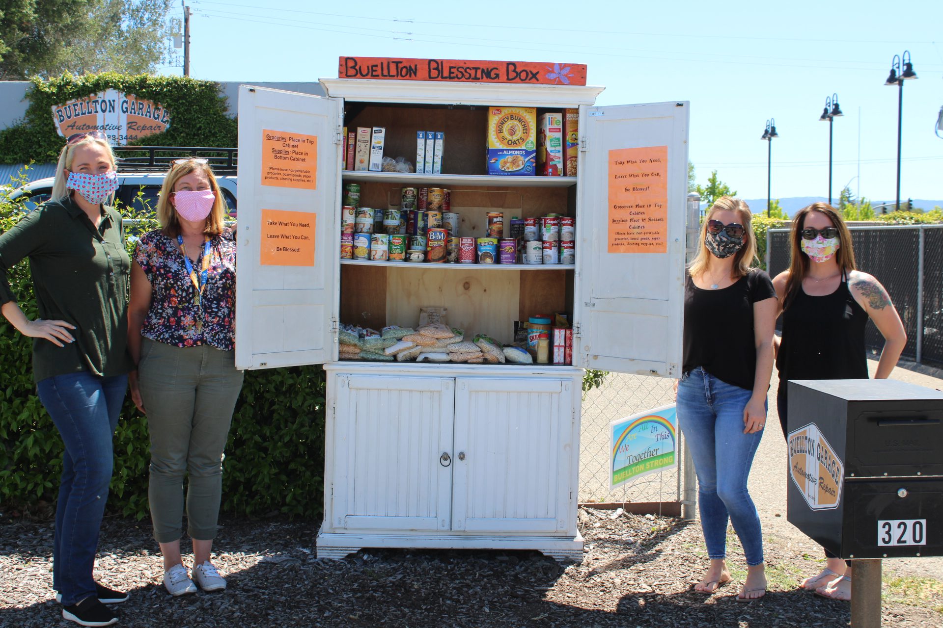 Blessing Box provides essential items, neighborly help