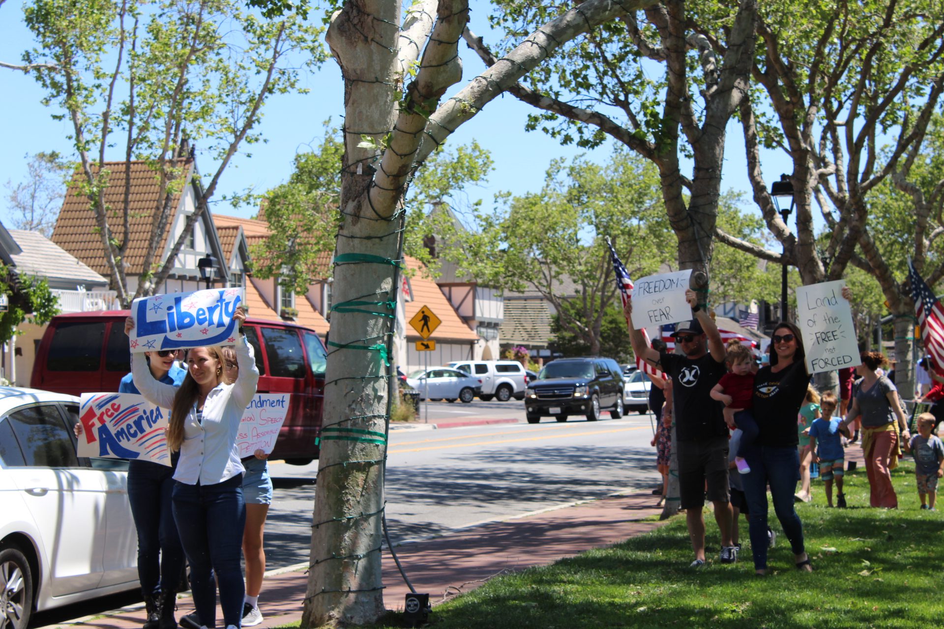 Reopen Santa Ynez Valley rally wants business to reopen safely