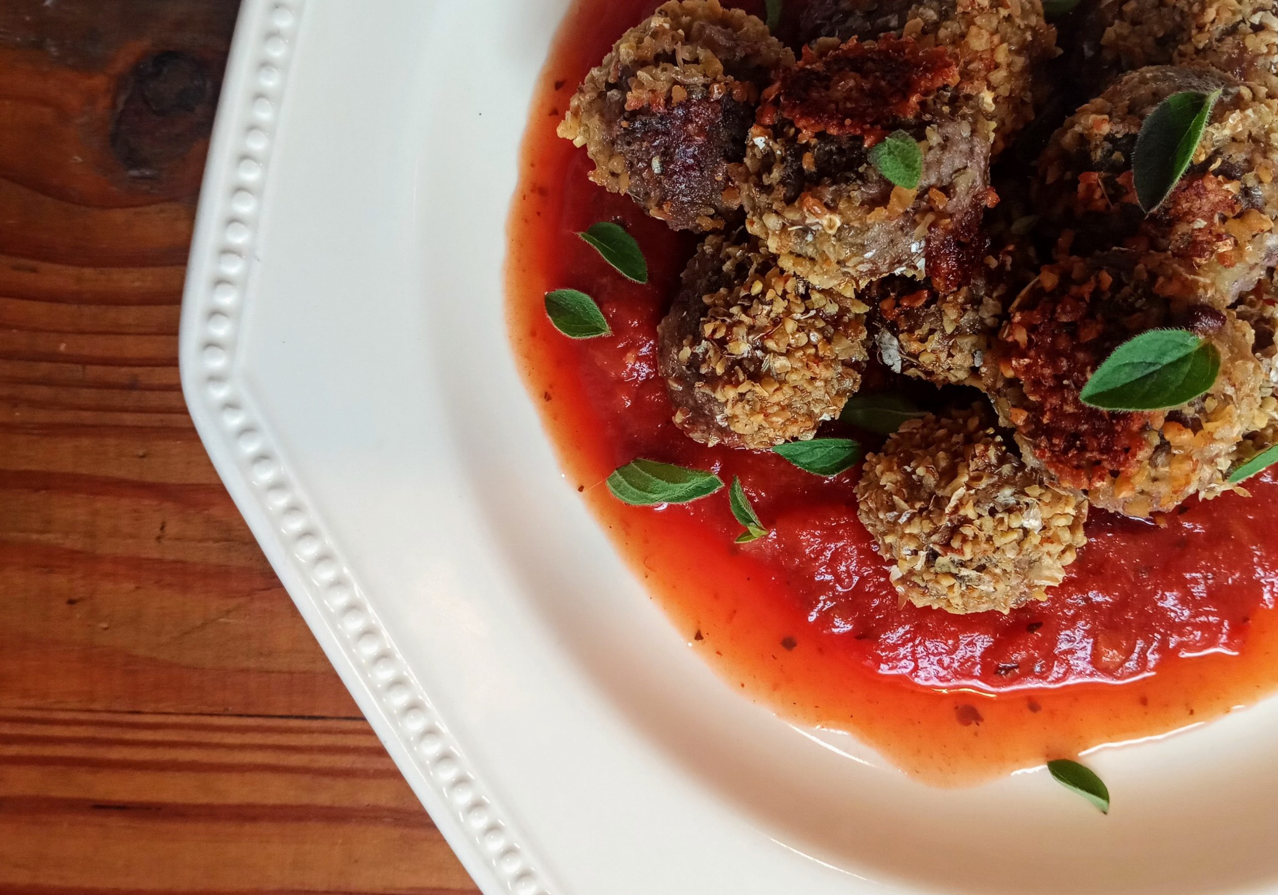 Here’s an easy way to make meatballs