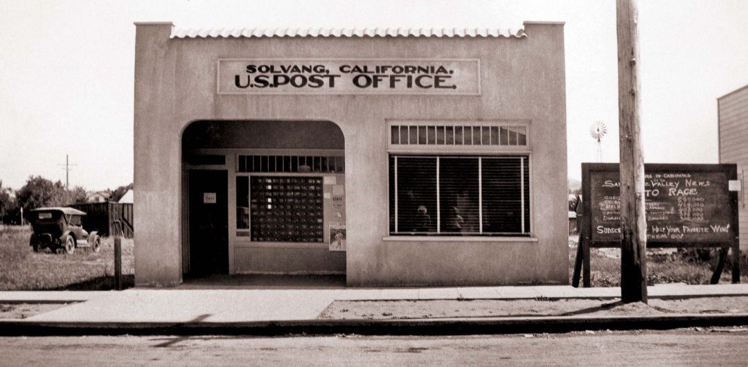 Solvang Post Office has seen more than a century of mail