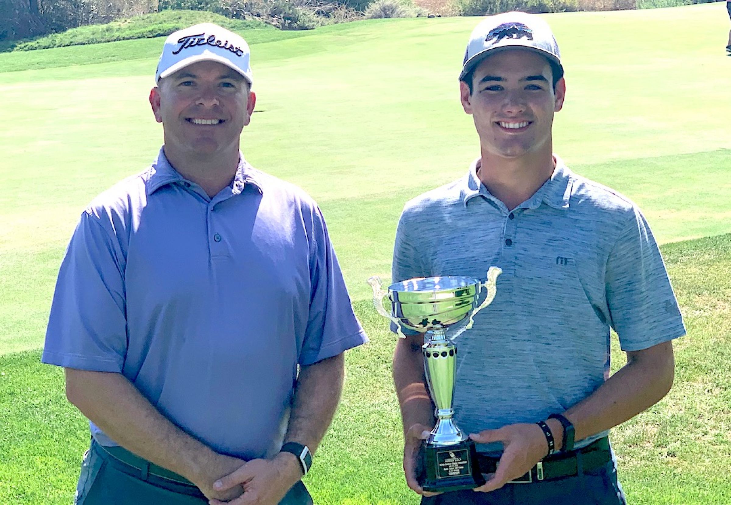 SYHS golfer continues competing with his dad in SoCal tournaments