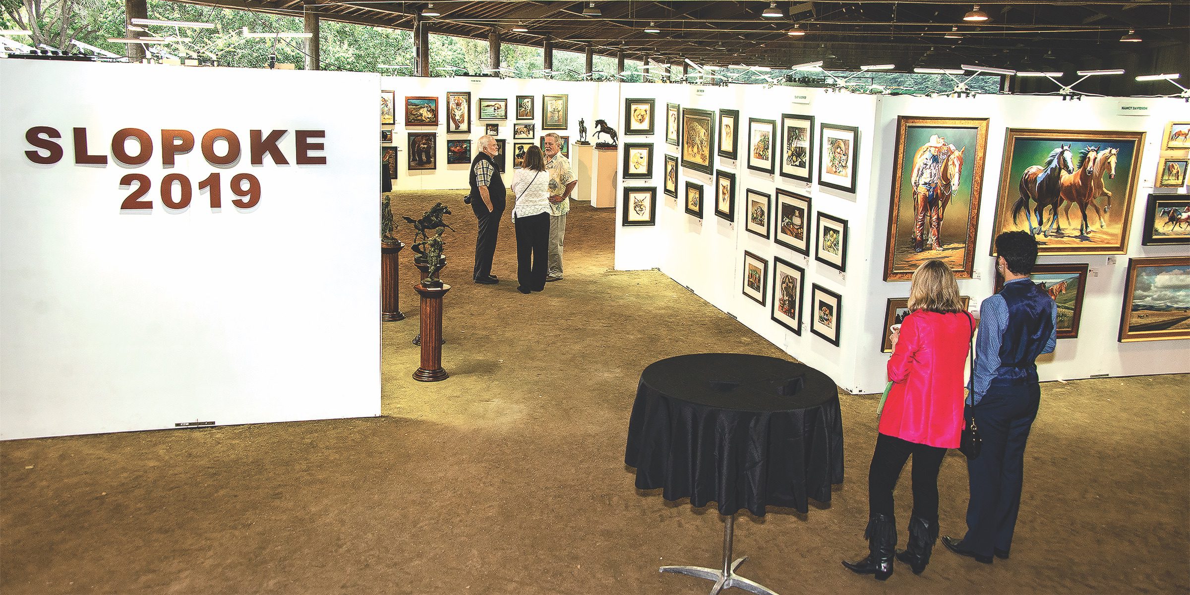 SLOPOKE Art Exhibition and Sale planned at Flag Is Up Farms