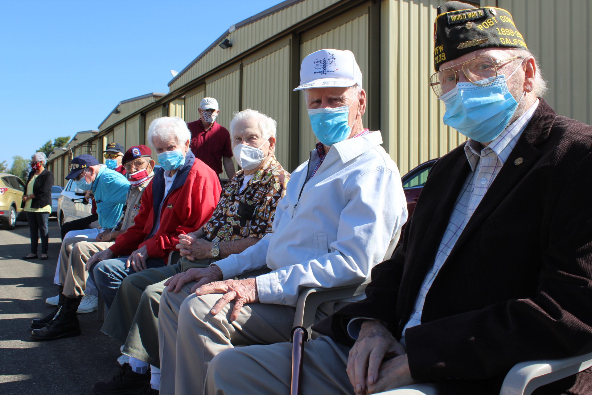 Local DAR chapter honors WWII veterans and the 75th anniversary of the war’s end