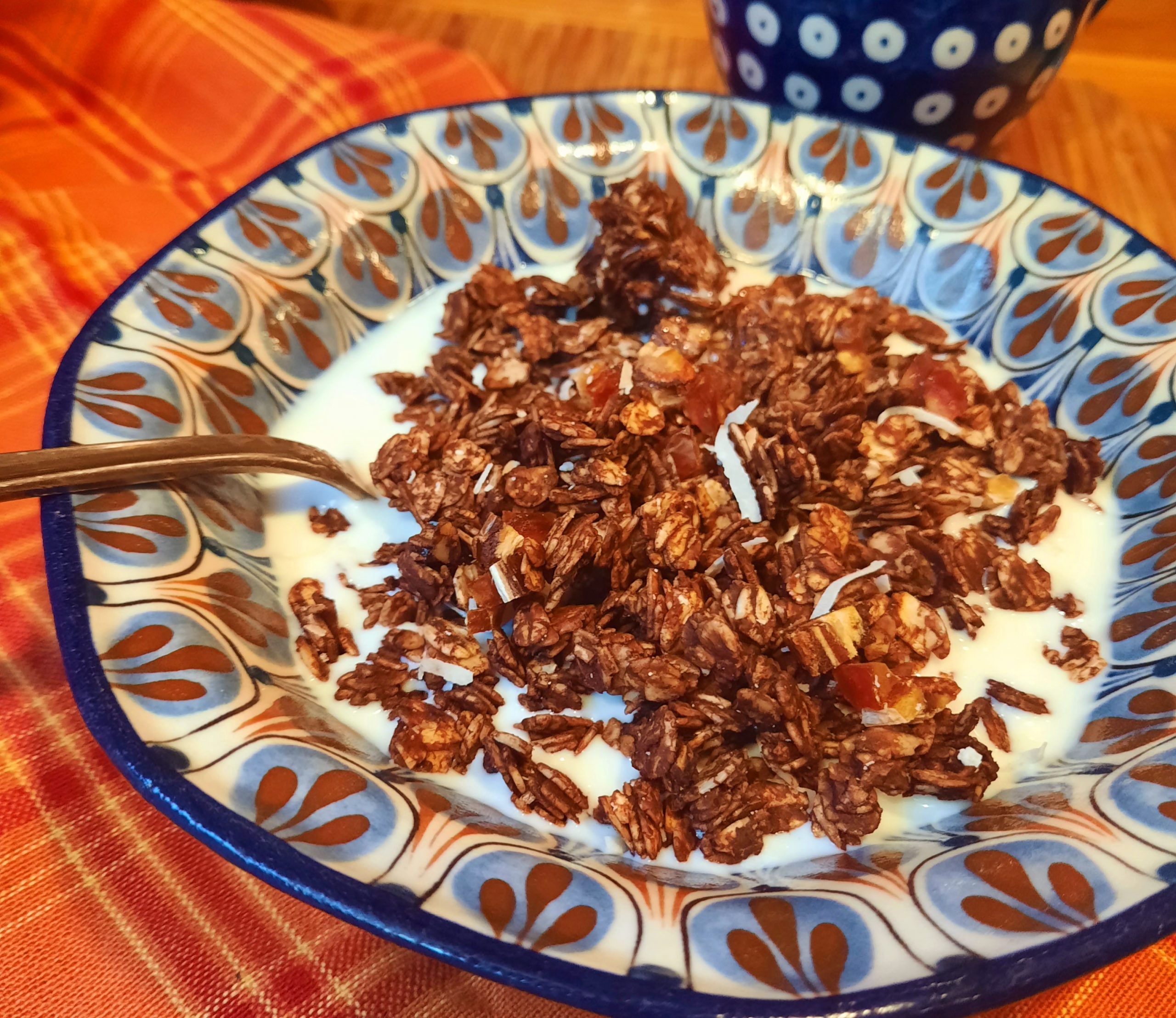 Easy, accessible chocolate granola recipe a huge favorite