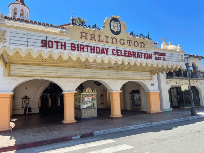 Arlington Theatre celebrating 90th anniversary with three iconic films