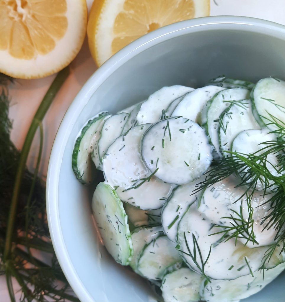 Creamy cucumber dill salad recipe dates back to 16th century Santa