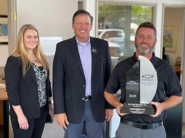 Rio Vista Chevrolet recognized with Mark of Excellence Award