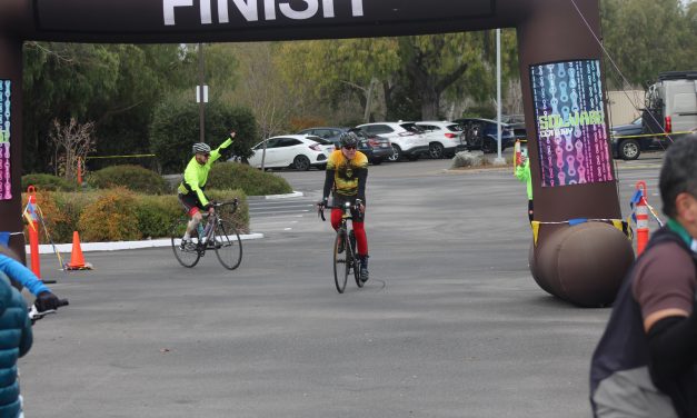 Cyclists Dodge Raindrops in Latest Solvang Century Ride