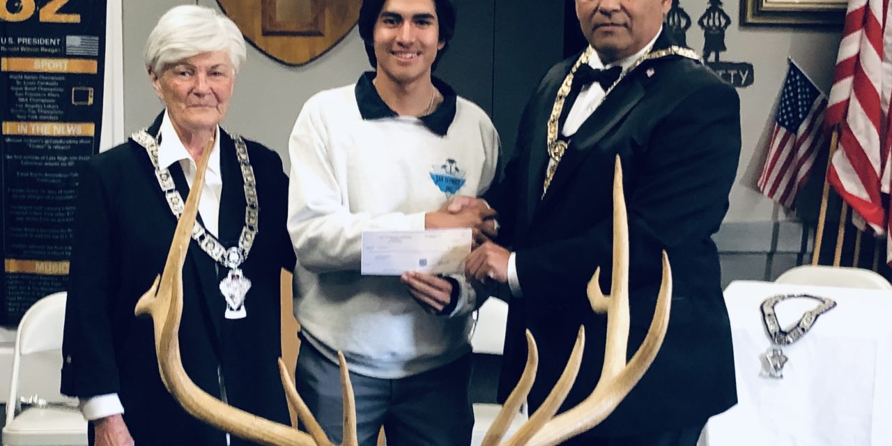 Ivan Guerrero Named February Elks Student of the Month