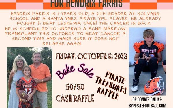 Santa Ynez football fundraises for a Pirate family