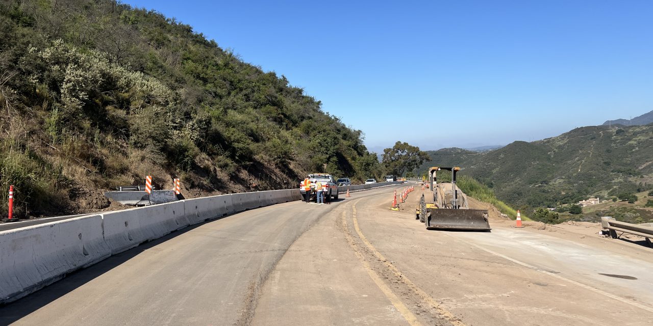 Highway 154 to reopen two lanes with intermittent lane closures as emergency repair work continues