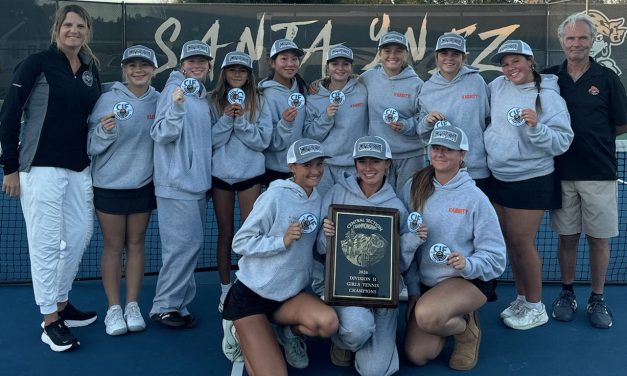 Pirates girls tennis squad captures CIF Division 2 title