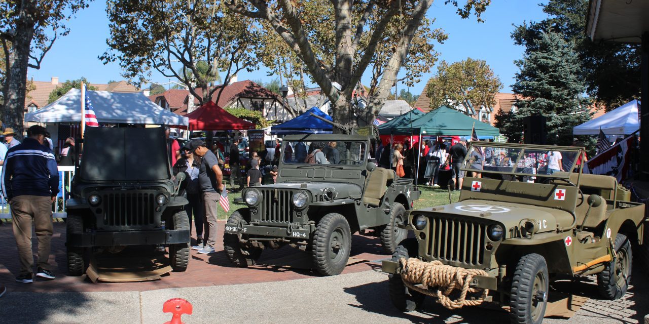 Crowds come out for multiple Solvang veterans events