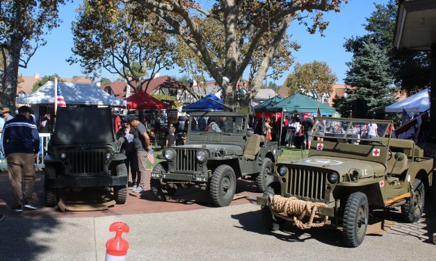 Crowds come out for multiple Solvang veterans events