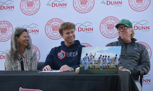 Dunn School baseball star Theo Anderson signs to play college ball with St. Mary’s