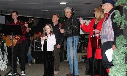 Packed crowd fills Solvang Park for Christmas tree lighting, kicking off Julefest