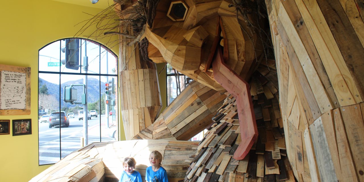 Wooden troll makes its debut at Solvang Museum