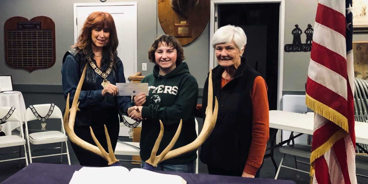 Sierra Freedman named Elks Student of the Month for January