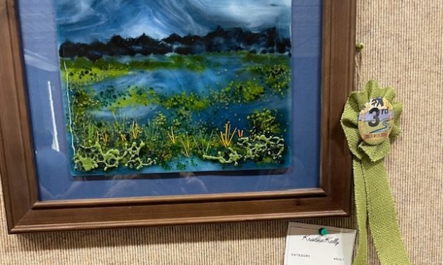 Kristine Kelly’s ‘Painting with Glass’ on display in May at Cypress Gallery