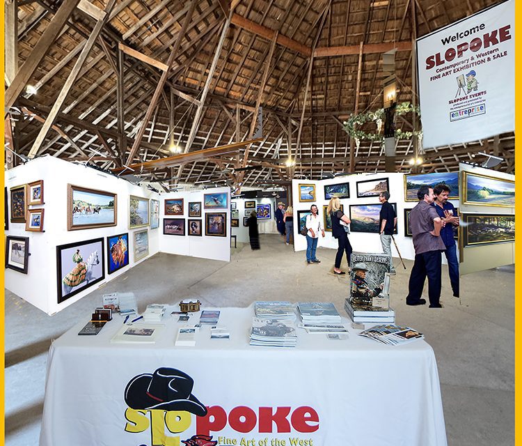 SLOPOKE Art of the West Exhibition and Sale relocates to Octagon Barn Center in San Luis Obispo for 2025