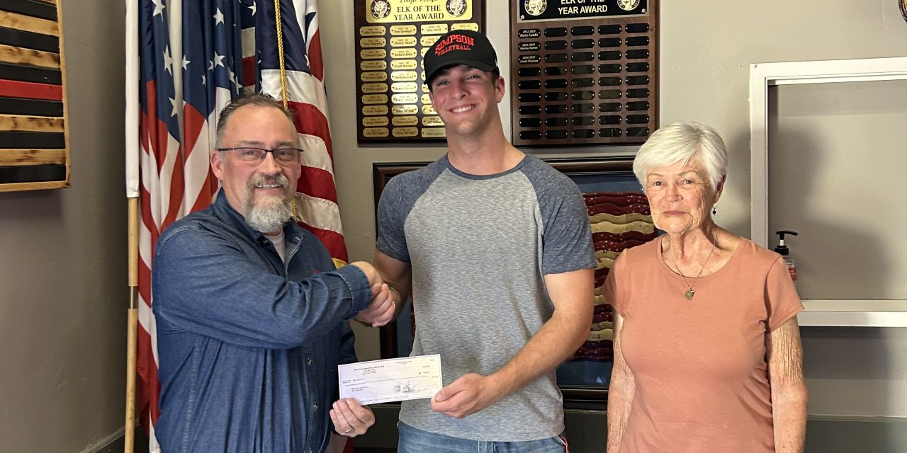 Ben Stuerman named Santa Ynez Valley Elks Student of the Month for May