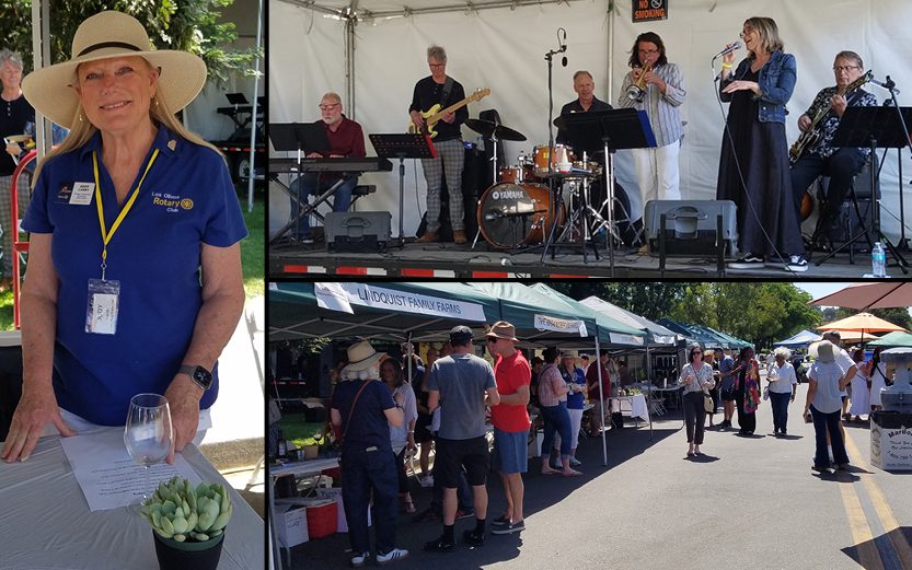 Jazz music filled the air at the Los Olivos Jazz and Olive Festival