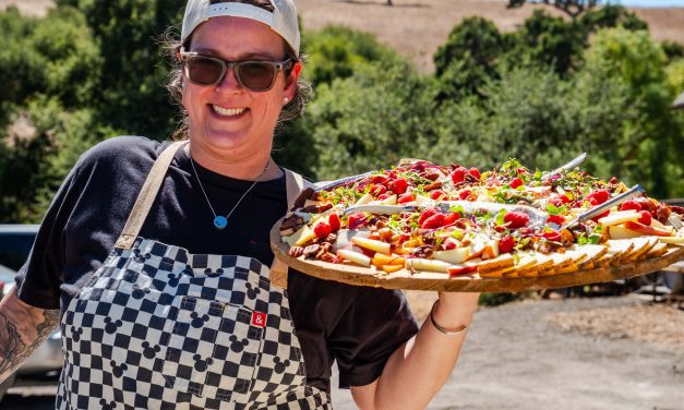 It was a great Saturday to barbecue in the Santa Ynez Valley