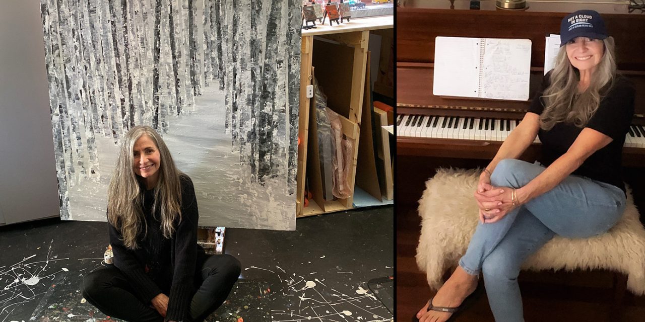 Artist/musician/photographer Robbie Kaye proves creativity has no bounds