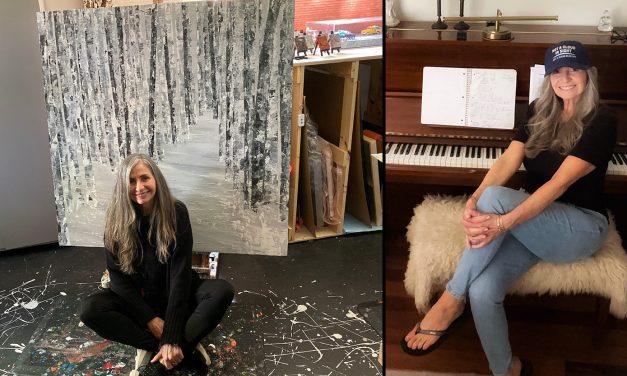 Artist/musician/photographer Robbie Kaye proves creativity has no bounds